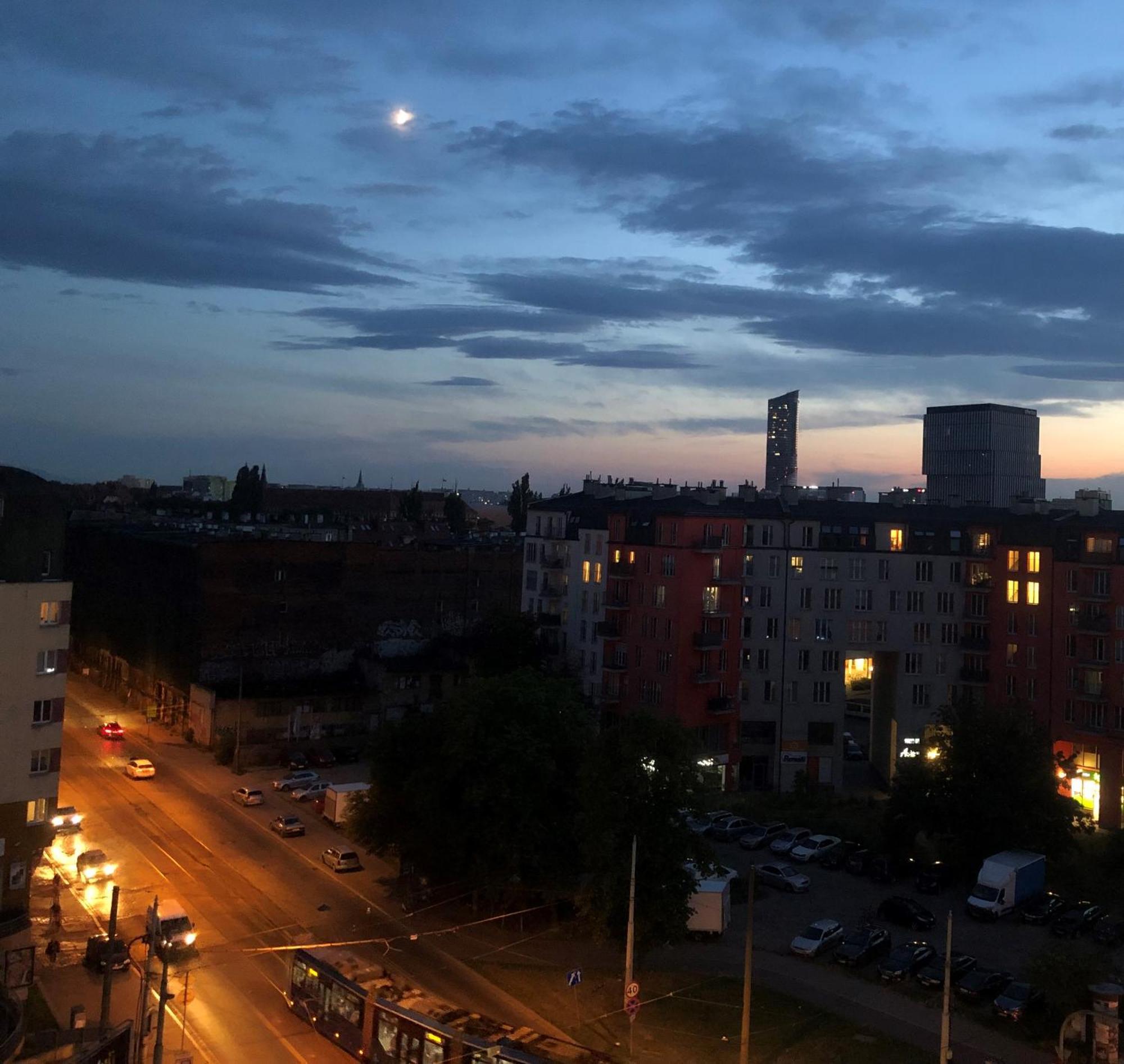 Centrum Taras Widokowy "Wroclaw Panorama" Lejlighed Eksteriør billede