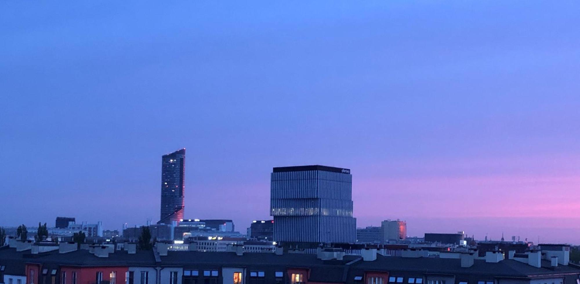 Centrum Taras Widokowy "Wroclaw Panorama" Lejlighed Eksteriør billede