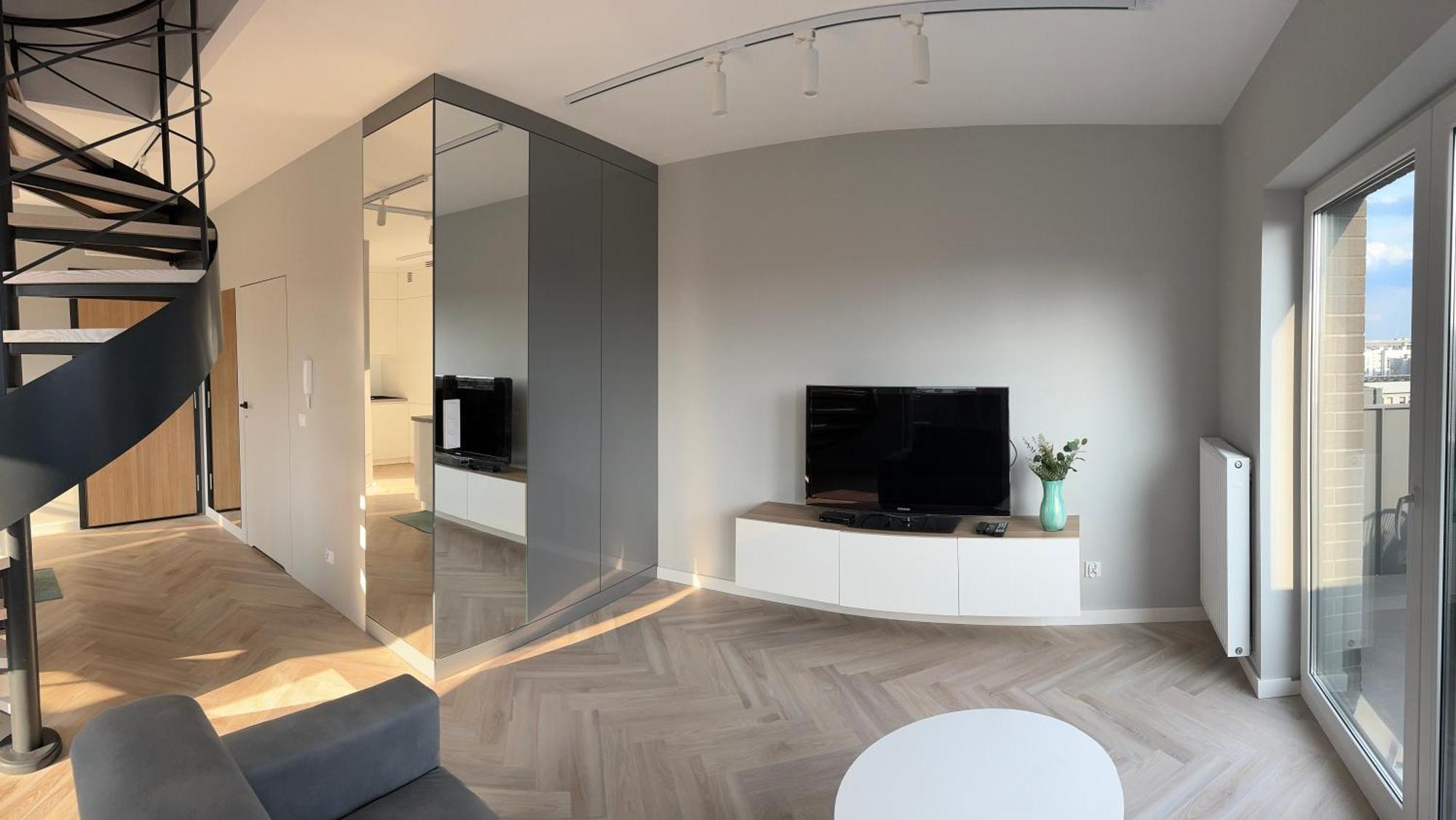 Centrum Taras Widokowy "Wroclaw Panorama" Lejlighed Eksteriør billede